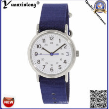 Yxl-135 Promotional Nylon Canvas Watches Casual Ladies Dress Watch Blue Strap Vogue Women Wrist Watch Lady